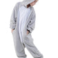 Canasour Polyster Unisex Child Pajamas Halloween Animal Cosplay Koala Costume Chirstmas Anime One-Piece Onesie For Girls Boys 10-12 Years (10(125#), Koala Grey)