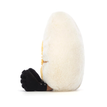 Jellycat Amuseables Boiled Egg Chic Stuffed Toy, Small 5.5 Inches | Food Plush | Fun Gift Idea
