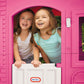 Little Tikes Cape Cottage Playhouse, Large Pink, Indoor/Outdoor, Working Doors/Windows, Model 653612M, for Toddlers 2+ Years