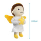 Free-Space Angel Plush Doll Boy/Girl Baptism Gifts Guardian Angel Doll Toy (Angel Doll (Boy))