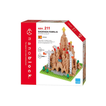 Nanoblock - World Famous Buildings -Sagrada Familia, Sight To See Series Building Kit