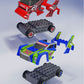 Carrera Go Build 'N Race 62529 Racing Set 3.6 Electric Powered Slot Car Racing Kids Toy Blocks Race Track Set Includes 2 Hand Controllers And 2 Cars In 1:43 Scale