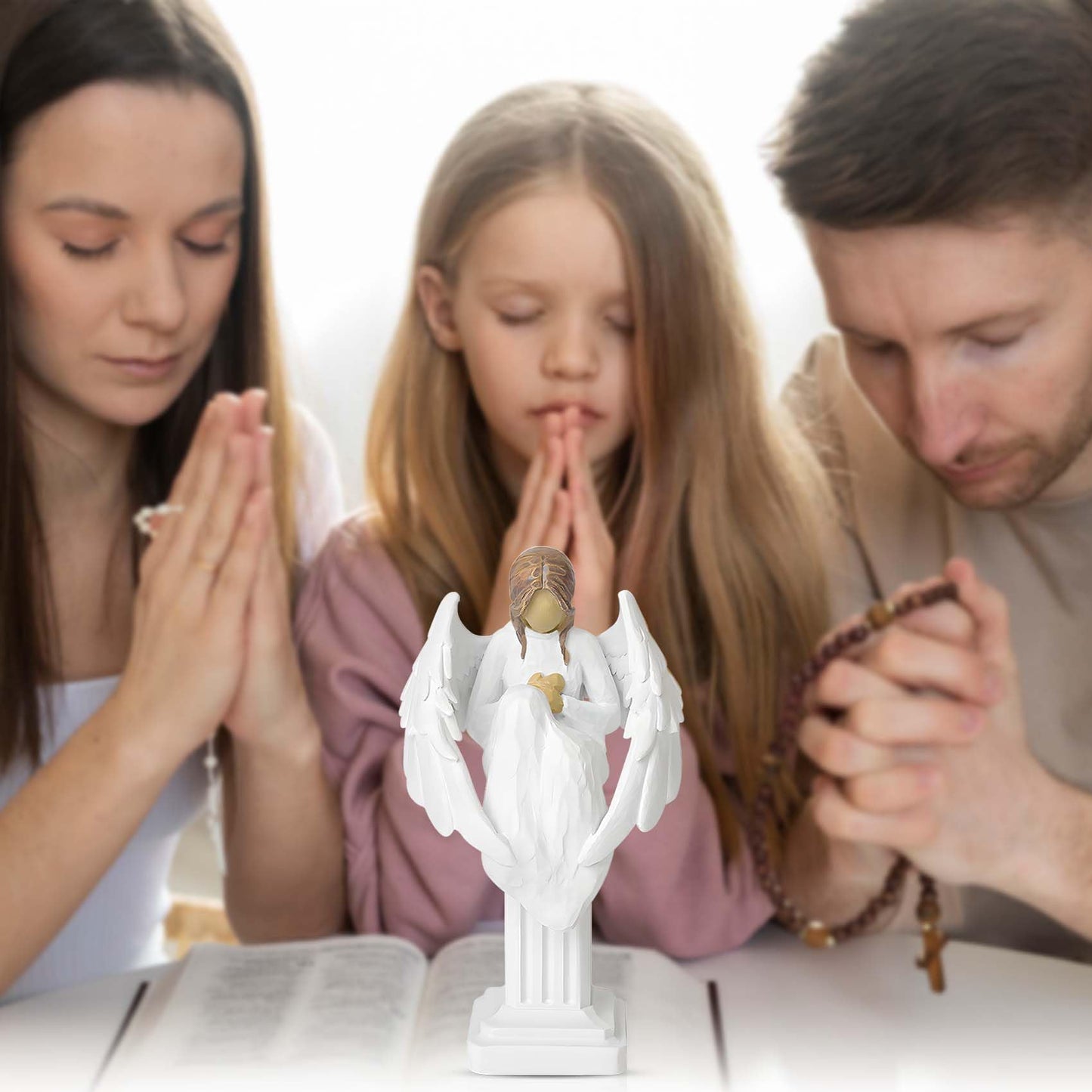 Angel Sympathy Condolences Gift For Loss Of Loved One, Thank You Gifts Get Well Gift For Women, Guardian Angel Figurines Bereavement Gifts For Loss Of Father To Express Sympathy, Healing, Remembrance