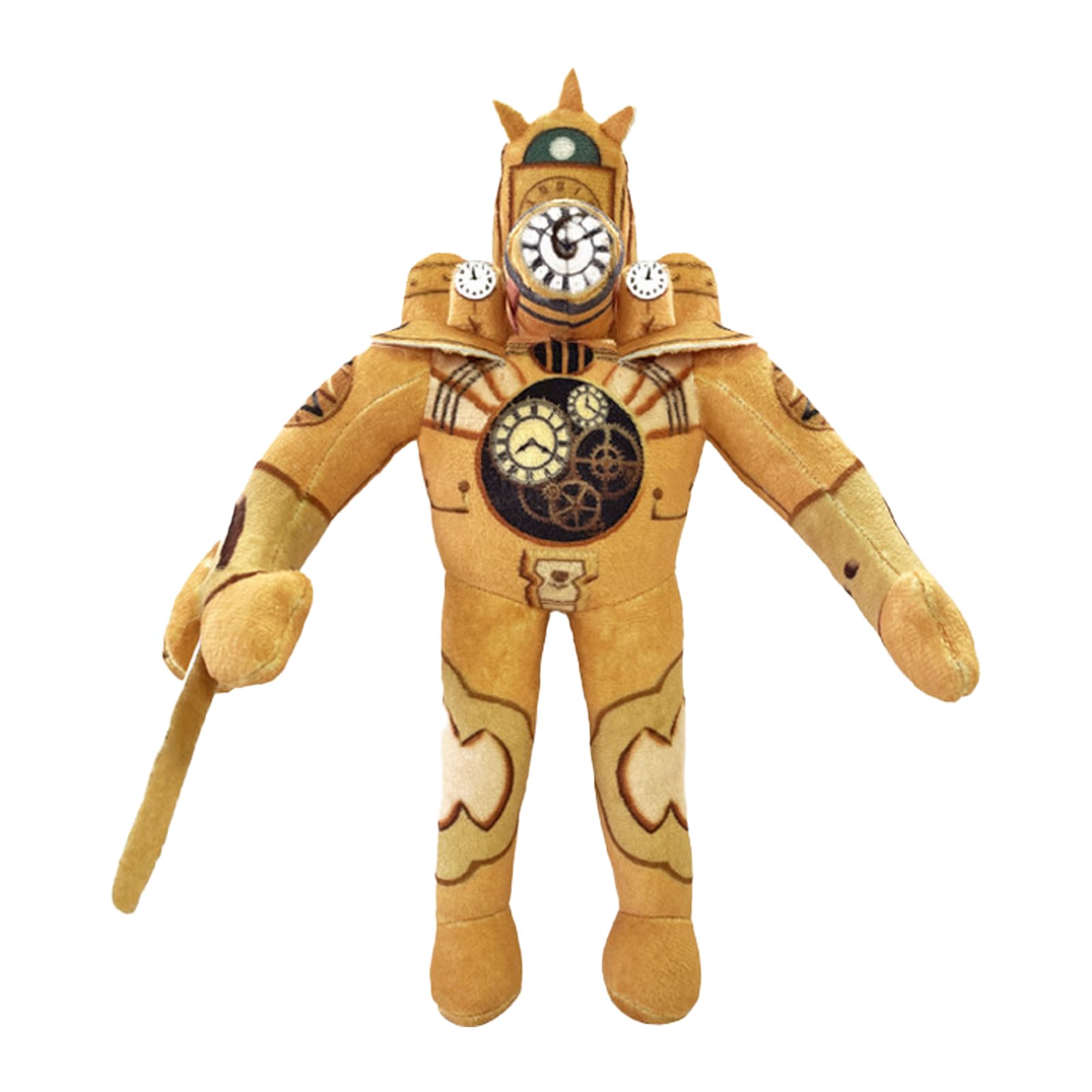 Hzomiol Plush, Titan Cameraman Upgrade Plush, TV Man Toy, Titan Speaker Man Plush, Gift for Game Fans (titanclockman)