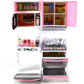 Deluxe Modern Kitchen' Battery Operated Toy Kitchen Playset, Perfect for Use with 11.5'' Tall Dolls