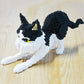 Uvini Micro Blocks Cat Building Set  mature-themed Building Set  Cat Model Toy for Women  Teens or mature-themed 1390 Pieces