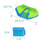 Mesh Beach Sand Toy Bags, Extra Large, Foldable Totes Shell Storage Bag Quick Dry Net Tote for Kids ,Away from Sand Pool Supplie
