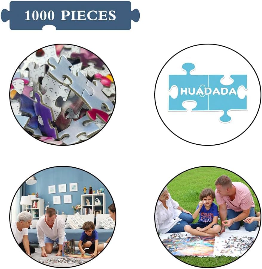 Jigsaw Puzzles for mature-themeds 1000 Piece Puzzle for mature-themeds 1000 Pieces Puzzle 1000 Pieces-Beautiful Colorful Ocean