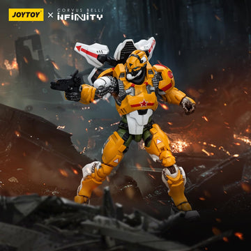 JOYTOY Infinity Yu Jing Special Action Team Tiger Soldier, Male 1:18 Scale Action Figure Collection Model 4.25 inch