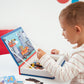Janod - Magn  ti'Book Firefighters - Magnetic Educational Game 60 Magnets + 18 Models - Children's Toy Made of Cardboard - Devel