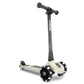 Scoot & Ride Stand-Up Push Scooter For Children Ages 3-6, Highwaykick 3, Ash