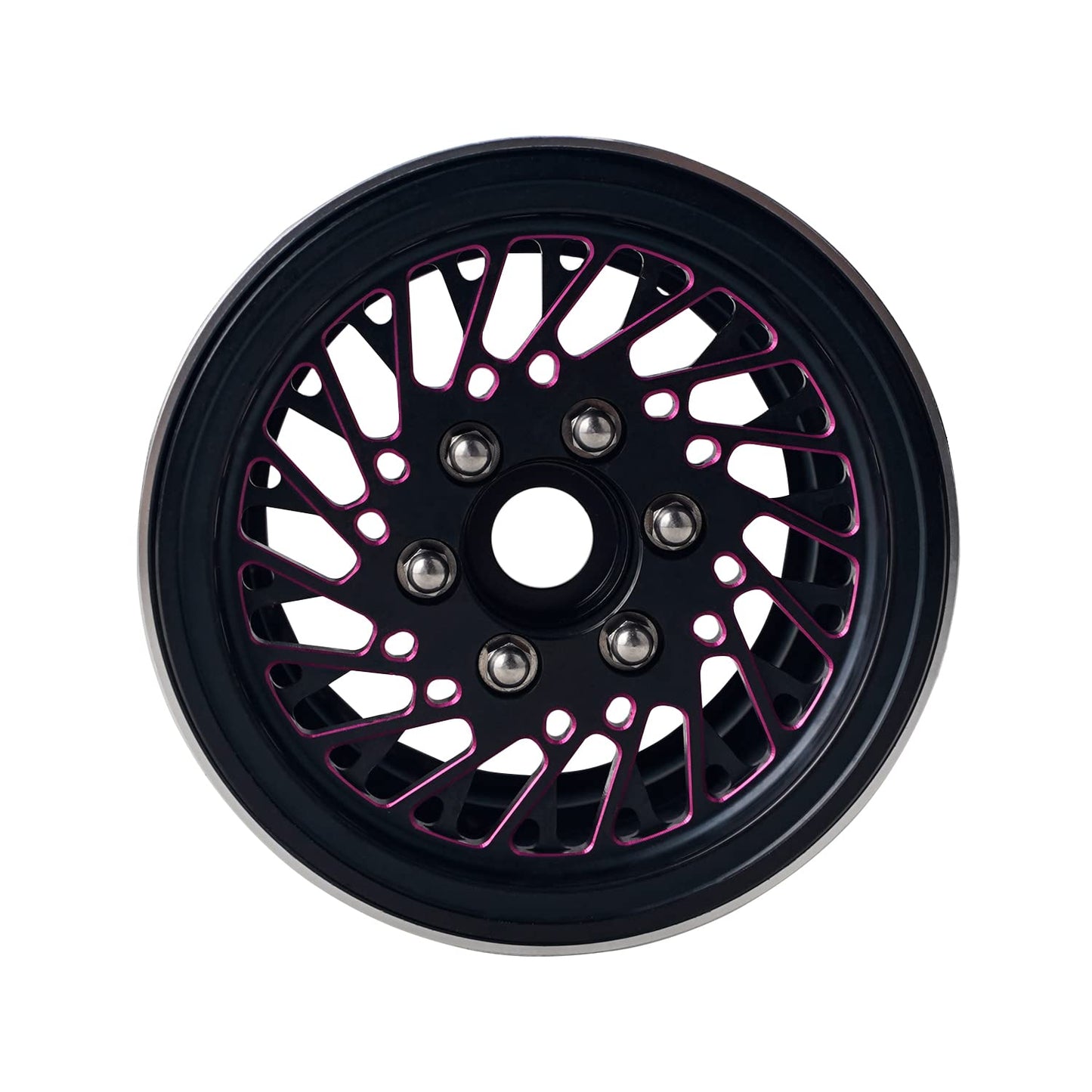 TCRC 4PCS Metal 1.9    Wheel Hubs for TRAXXAS TRX4 TRX6 Bronco RC4WD D90 Axial SCX10 90046 SCX10 II Tamiya CC01 1/10 RC Crawler 