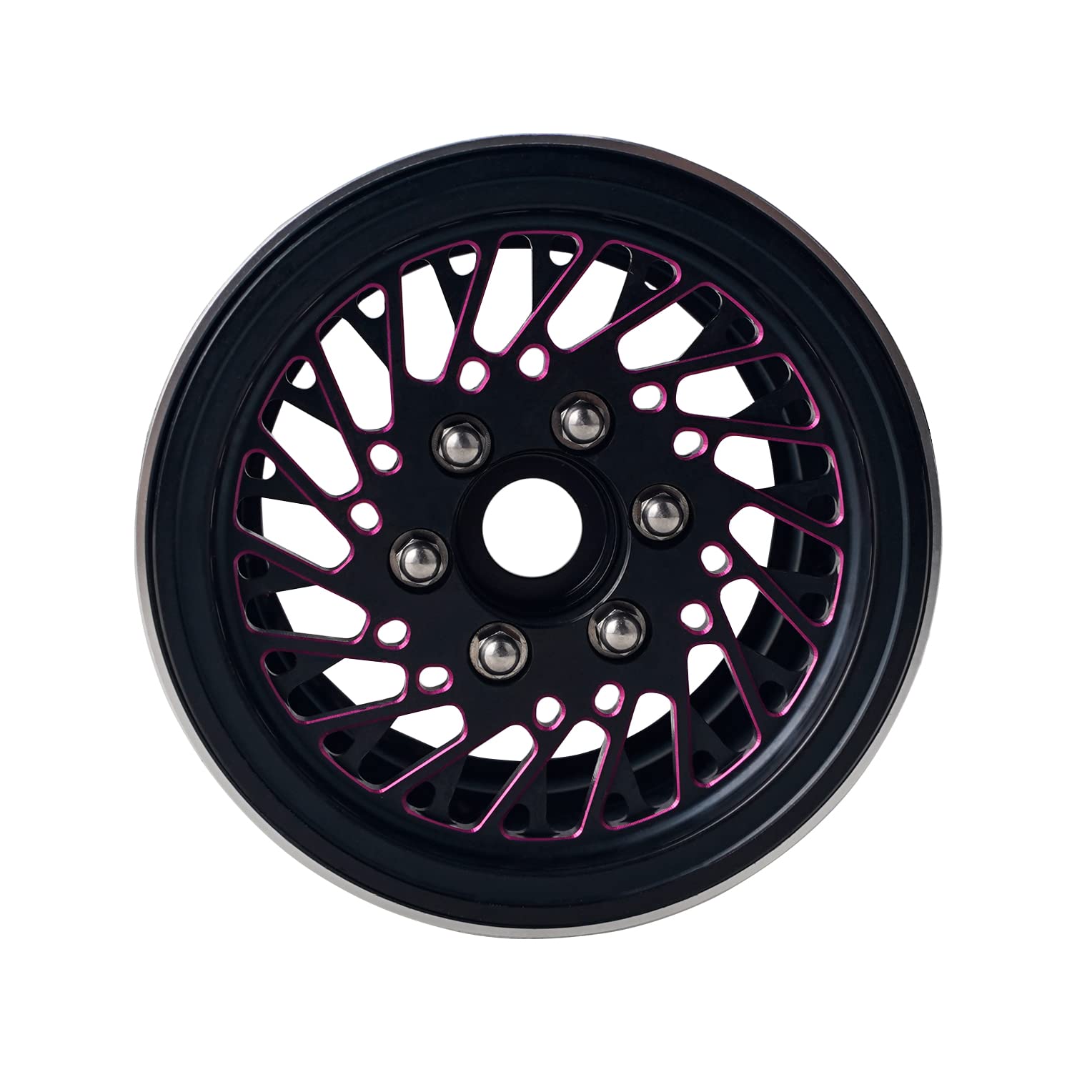 TCRC 4PCS Metal 1.9    Wheel Hubs for TRAXXAS TRX4 TRX6 Bronco RC4WD D90 Axial SCX10 90046 SCX10 II Tamiya CC01 1/10 RC Crawler 