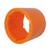 UJEAVETTE Electric Skateboard Motor Tire Skin Mini Scooter PU Outer Cover 90mm Orange