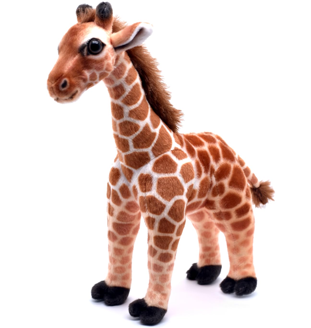 HWD 14'' Lifelike Stuffed Giraffe Doll  Cute Soft Stuffed Animals Plushies Toys for Kids Toddlers Christmas Xmas Birthday