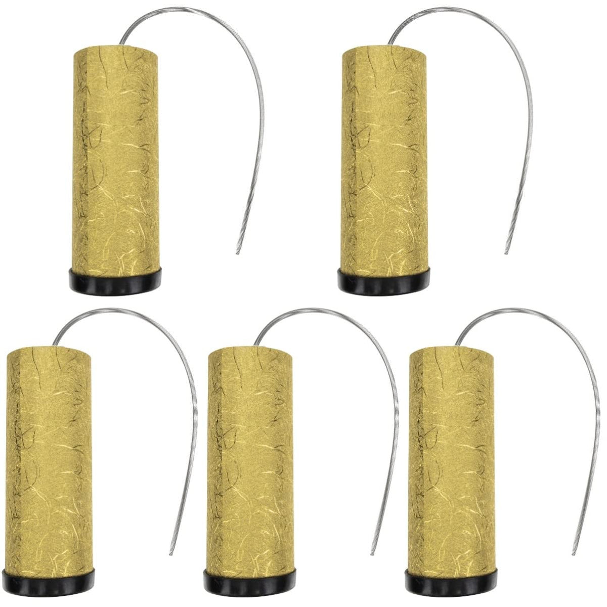 Excluzo 5 Pack Spring Drum Thunder Thunder Tube Percussion Instrument Children Musical Toy Musical Percussion Instruments Tube 
