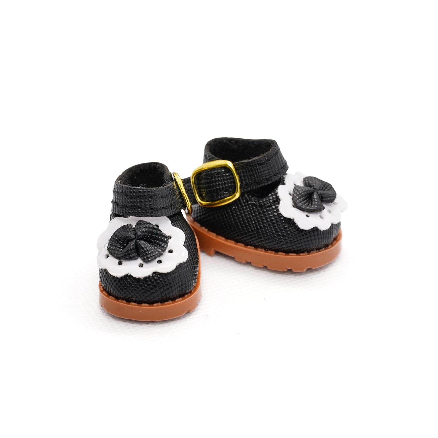 LYBHYQTII Clothes for 17cm Dolls  enhanced Dolls Accessories with Chic Noble Black Bow Dress Outfit  High-End Fashion Set for Play & Display (Including Black Princess Shoes)