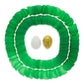 Set of 46 Green Plastic Eggs, 1 White Egg, and 1 Golden Easter Egg