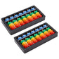 Toyvian 2PCS Plastic Abacus Soroban Calculator Plastic Abacus Math Learning Educational Toys for Children Calculation