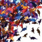 Foil Dinosaurs Confetti