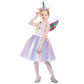 Twister.Ck Halloween Princess Dress Costume For Little Girls Dress Up Outfit With Headband Rainbow Wings For Birthday Party