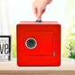 Kids' Mkid Safe Piggy Bank, Metal Safe With Key, Money Saving Box For Children, Boys Girls Best Giftoney Banks (Red, Small)