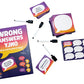 Gray Matters Games Wrong Answers Only Party Game - Fun Group Guessing Game for 8 Players, Ages 14+, Small, Purple, Model WAO032023