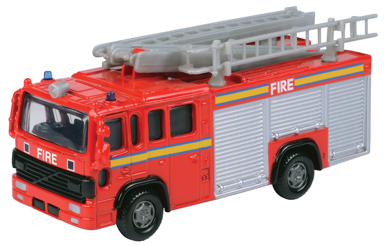 London Fire Truck 5 Inch Diecast Model Toy Car Fire Engine by All Star Toys Motormax 76006