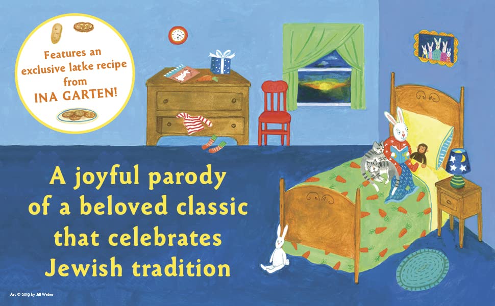 Goodnight Bubbala Gift Set, Book By Sheryl Haft, Merrymakers Plush Book Character Rabbit Doll Toy And Fun Pages (Popular Jewish