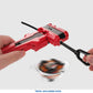 AIBREAY Bey X Winder Launcher  with cutting edge X Grip for Easy Control  Battling Gyro Accessories(Red)