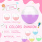 Libima 300 Pcs Gumball Machine Capsules Round Capsules 1.1 1.25 Vending Machine Capsules Empty Clear Balls Toys Small Gumball Co