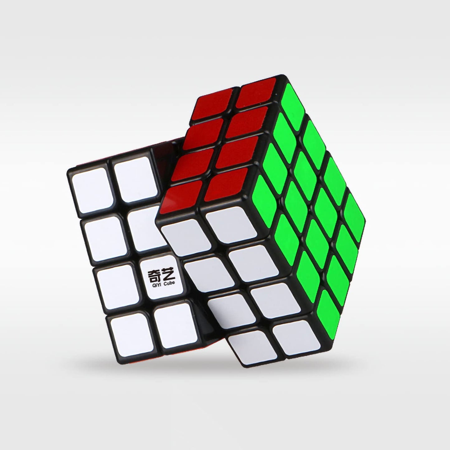 Amaza 4X4 Speed Cube Qiyi Toys 4X4X4 Magic Speed Cube Puzzles Black Games Toy For Kids And Adults