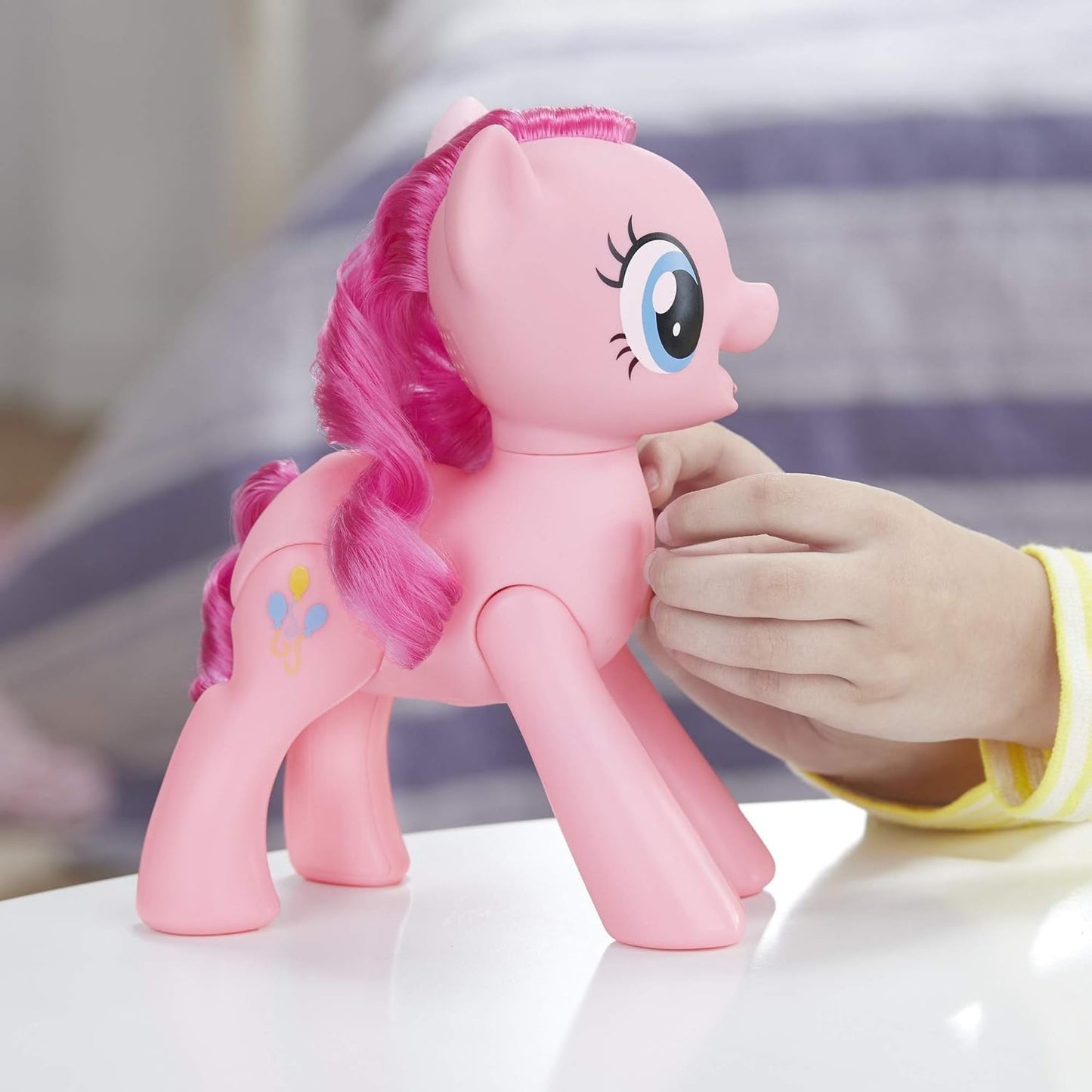 My Little Pony Toy Oh My Giggles Pinkie Pie - 8' Interactive Toy With Sounds & Movement, Kids Ages 3 Years Old & Up