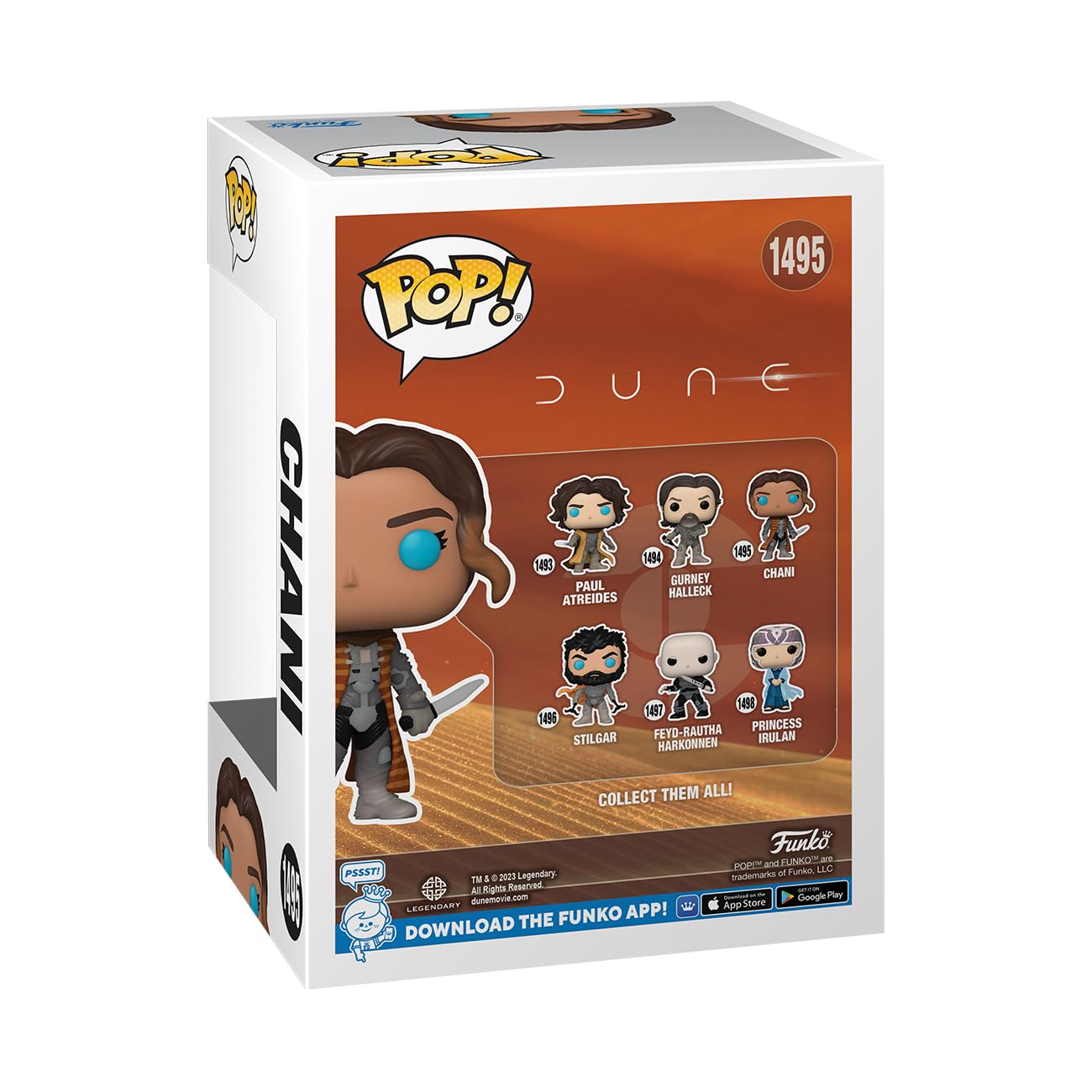 Funko Pop! Movies: Dune 2 - Chani - Collectable Vinyl Figure - Gift Idea - Official Merchandise - For Kids & Adults - Movies Fans - Model Figure For Collectors And Display