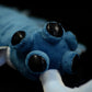 ZHONGXIN MADE Realistic 25 Blue Opabinia Regalis Plush Toy - Kids Cambrian Sea Creature Stuffed Animal