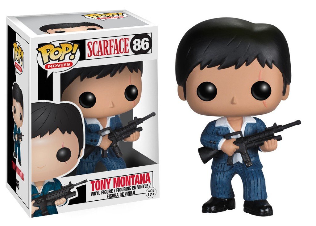 Funko POP! Scarface Tony Montana Action Figure - 3.75" Vinyl Collectible, Model 3408