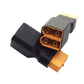 Vgoohobby 3Pack Xt60 Parallel Adapter Connector 1 Female To 2 Male Plug Adapter For Rc Lipo Battery