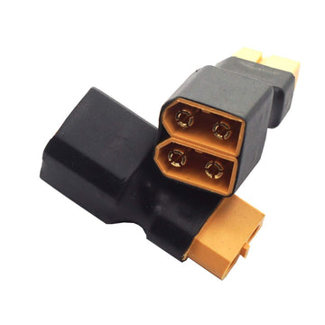 Vgoohobby 3Pack Xt60 Parallel Adapter Connector 1 Female To 2 Male Plug Adapter For Rc Lipo Battery