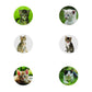 Realistic Cat Stickers (Roll of 100) - 1.5 Round, 6 Cute Photos - Great for Kids, Teachers, Party Favors, Rewards, Craft Project