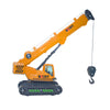 Crackles Friction Crane Toys For Boys - 1:55 Model Construction Toy With Straight Boom Arm, Movable Hook & 360 Rotation | Push &