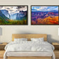 Jigsaw Puzzles 2 Pack 1000 Pieces - Wishdiam Puzzles For Adults - Yosemite & Grand Canyon National Park Impossible Challenging Puzzles For Home Decor Birthday Party Gifts Toy For Men Women