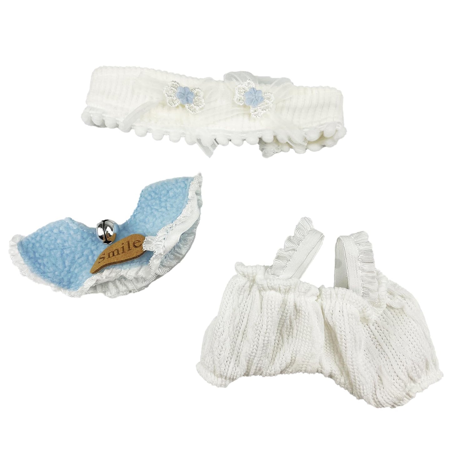 Clothes for Doll(NO Doll Included) 15/17cm Doll Clothes Set for Doll Outfit Accessories for Doll BB