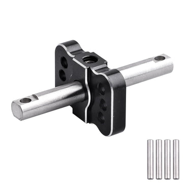 Aluminum Differential Locker Spool Diff Case Parts For 1/10 2Wd Traxxas Slash Rustler Stampede Vxl Bandit Cars Trucks (Silver)