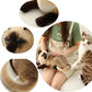 GUDVES Siamese Cat Stuffed Animal, 12" Realistic Plush Toy, Multi Color, Polyester & Acrylic Fabrics