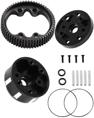 hopsupRC Aluminum Sealed Differential Case Upgrades Part for 1/10 Slash 2WD All Versions,2WD Rustler VXL/Rustler XL-5,Stampede V