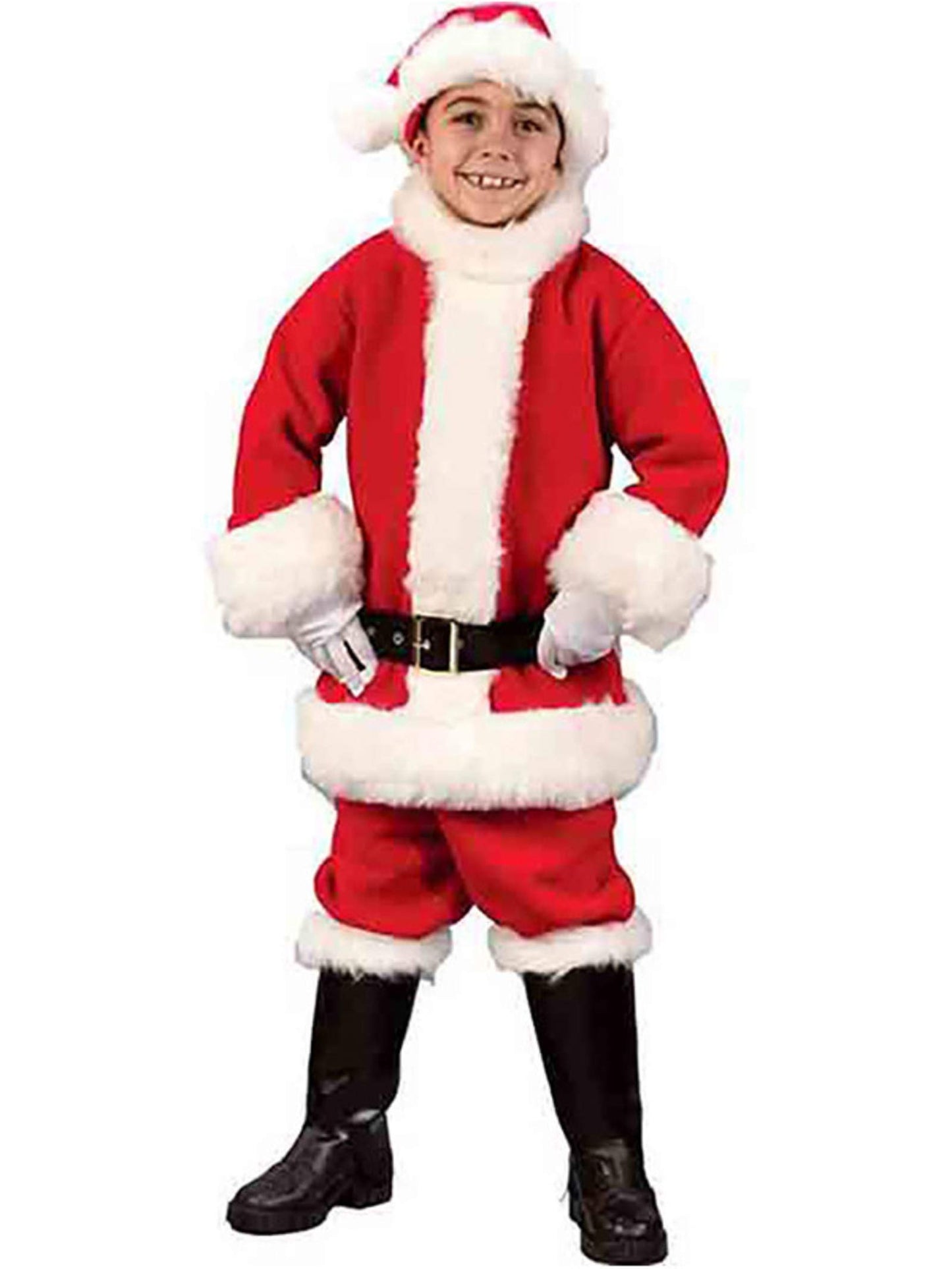 Rubies  271560 Flannel Santa Suit Child Costume  Small