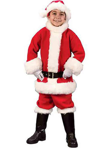 Rubies  271560 Flannel Santa Suit Child Costume  Small
