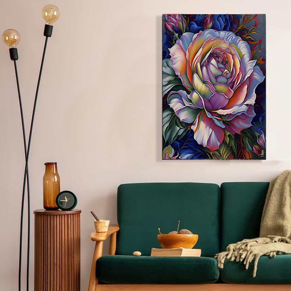 Ingooood Jigsaw Puzzle 1000 Pieces - Fantasy Series - Roses Puzzle Entertainment Toys for mature-themed Puzzles for Home Decoration  Family Puzzle Perfect for Game Nights (March Rose)