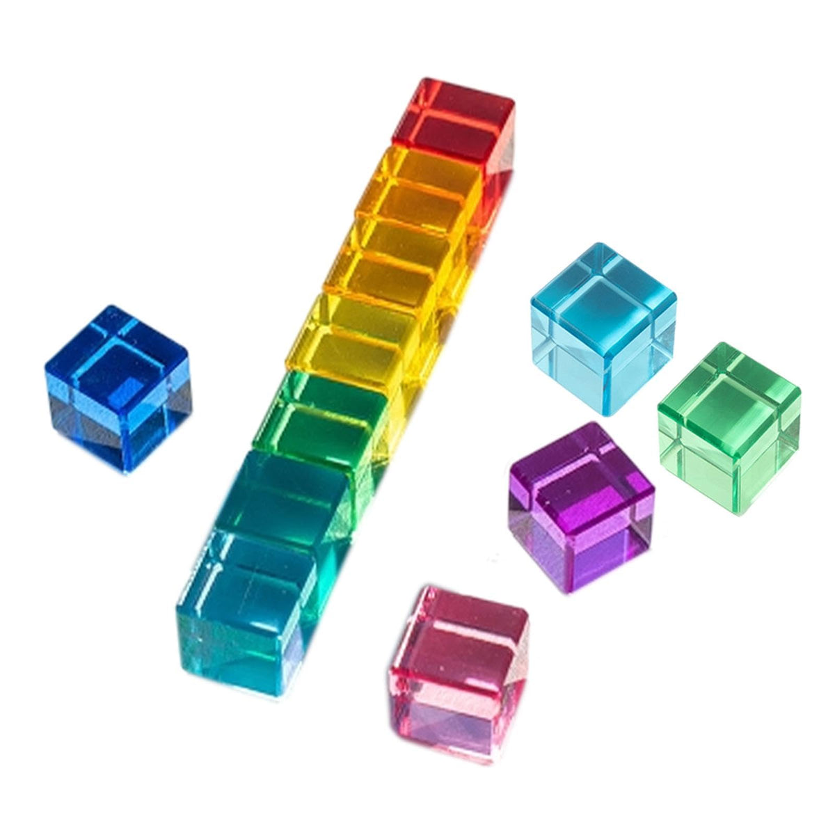 Club BollywoodRainbow Building Blocks Set Smooth Stacking Toy For Ages 36 Boys Girls Kids|Toys & Hobbies|Educational|Other Educ