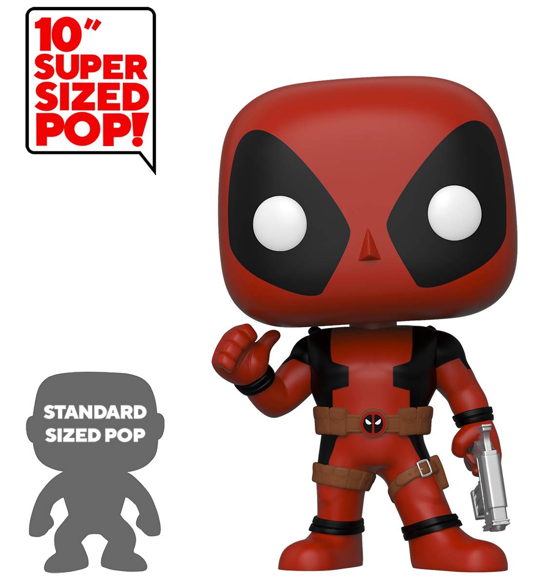 Funko Pop! Marvel Deadpool Exclusive 10-Inch Vinyl Bobble Head #544 [Super-Size]